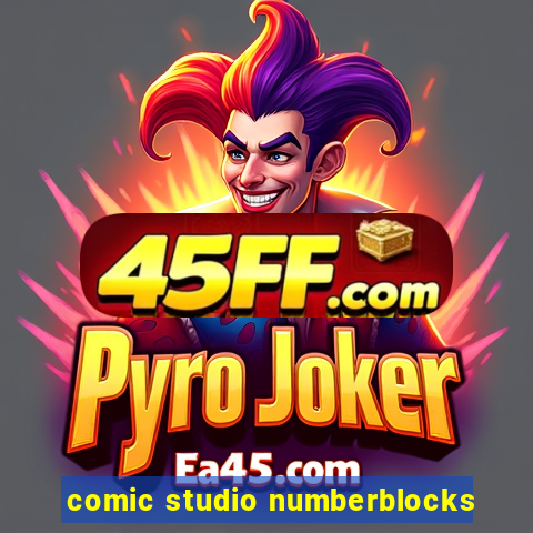 comic studio numberblocks